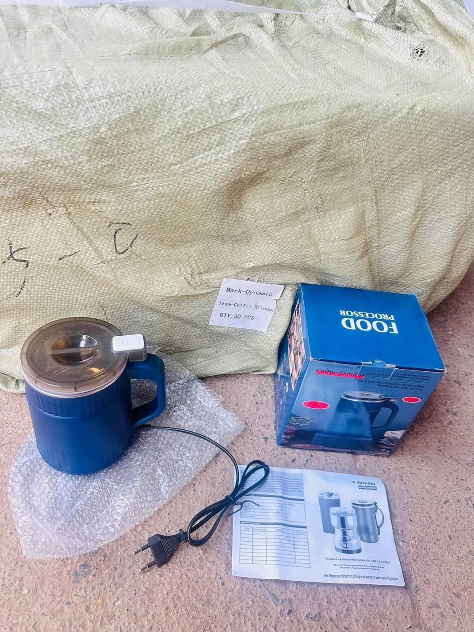 Stainless Steel Herbs Spices Nuts Grain Coffee Grinder for Home - Gifts4All