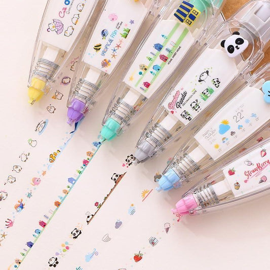 Decoration Tape Cute Novelty Sticker Pen Machine Pack of 2 - Gifts4All