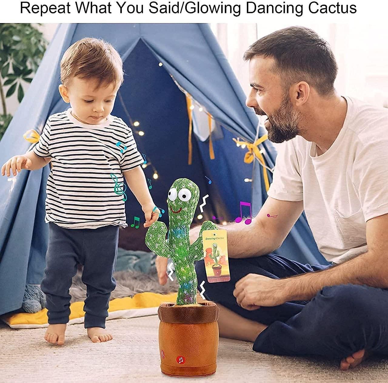 LED Musical Dancing & Mimicry Cactus Toy - Gifts4All