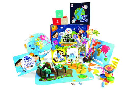 Genius Box Educational Toy for 5 Years and Up: Our Precious Earth DIY, Activity Kit, Experiment, Learning Kit, Educational Kit, STEM Toy - Gifts4All