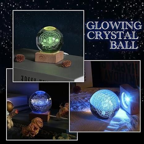 3D Crystal Lamp Ball(Assorted Design) - Gifts4All