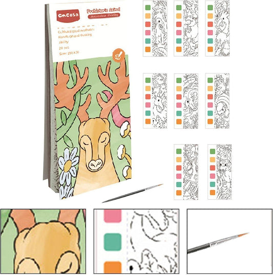 Pocket Watercolour Painting Book - Gifts4All