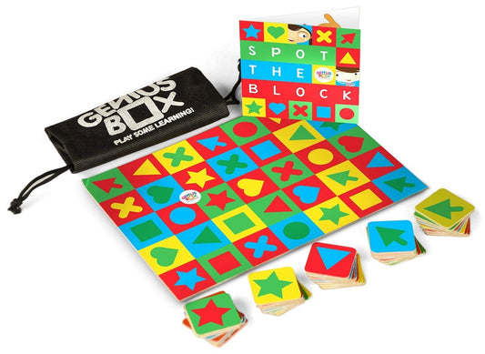 Genius Box - Play some Learning 24 in 1 Activity & Learning Kit for Children Age 3+ : Magical Colours Educational - Gifts4All