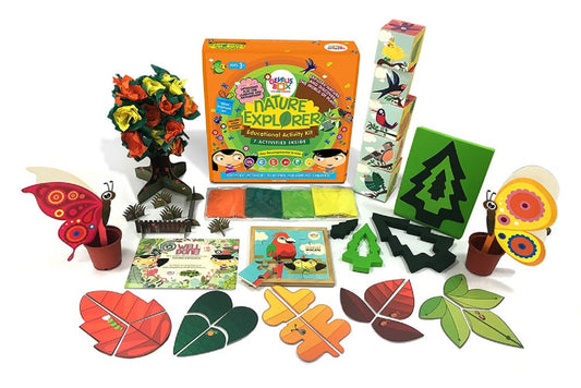Genius Box - Play Some Learning Activity Kit For 3+ Year Age: Nature Explorer Diy, Educational Toy, Learning Kit, Educational Kit, Stem Toy - Gifts4All