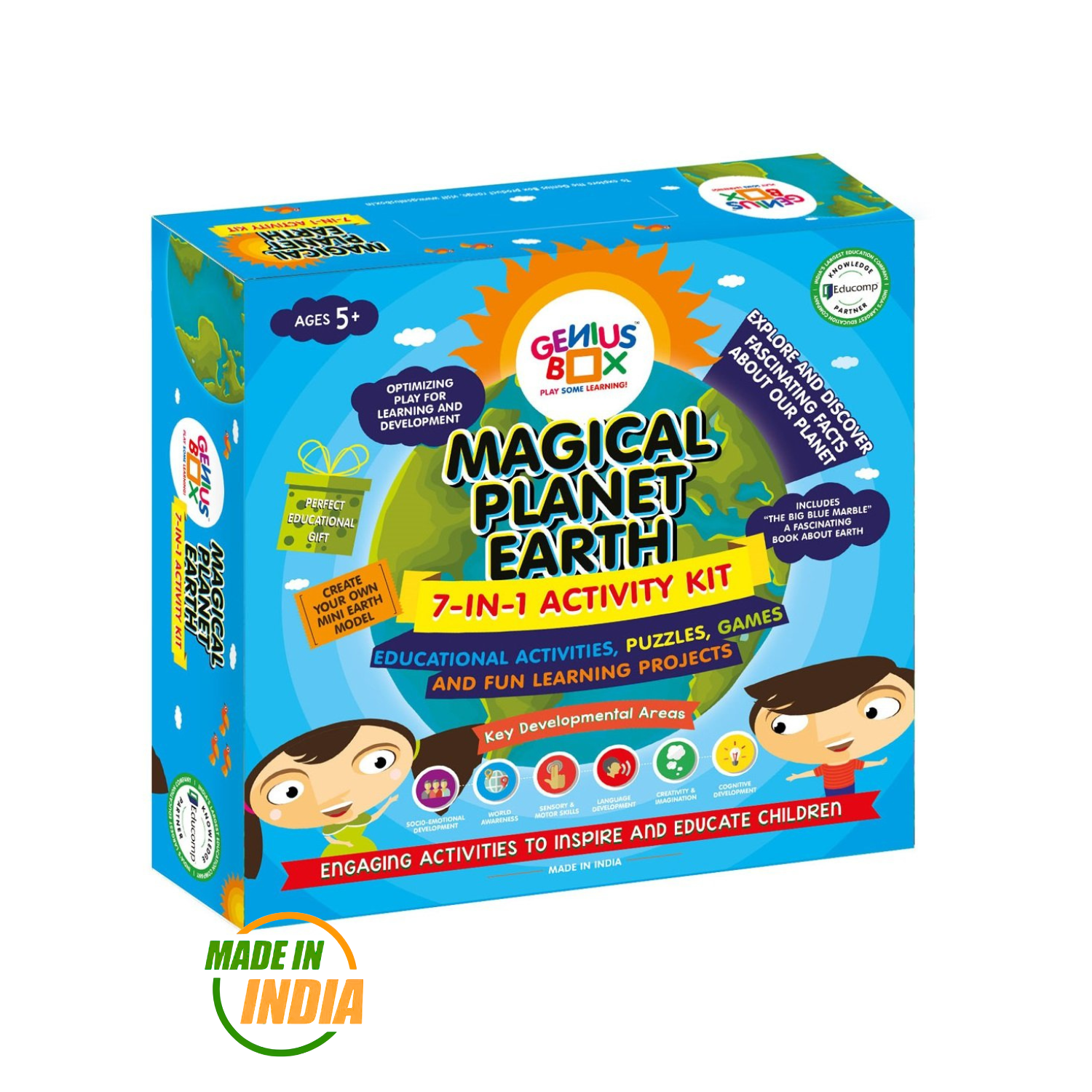 Genius Box - Play some Learning Toys for Children : Magical Planet Earth Educational Toys/Learning Kits/Educational Kits/STEAM