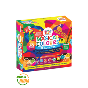 Genius Box - Play some Learning 24 in 1 Activity & Learning Kit for Children Age 3+ : Magical Colours Educational