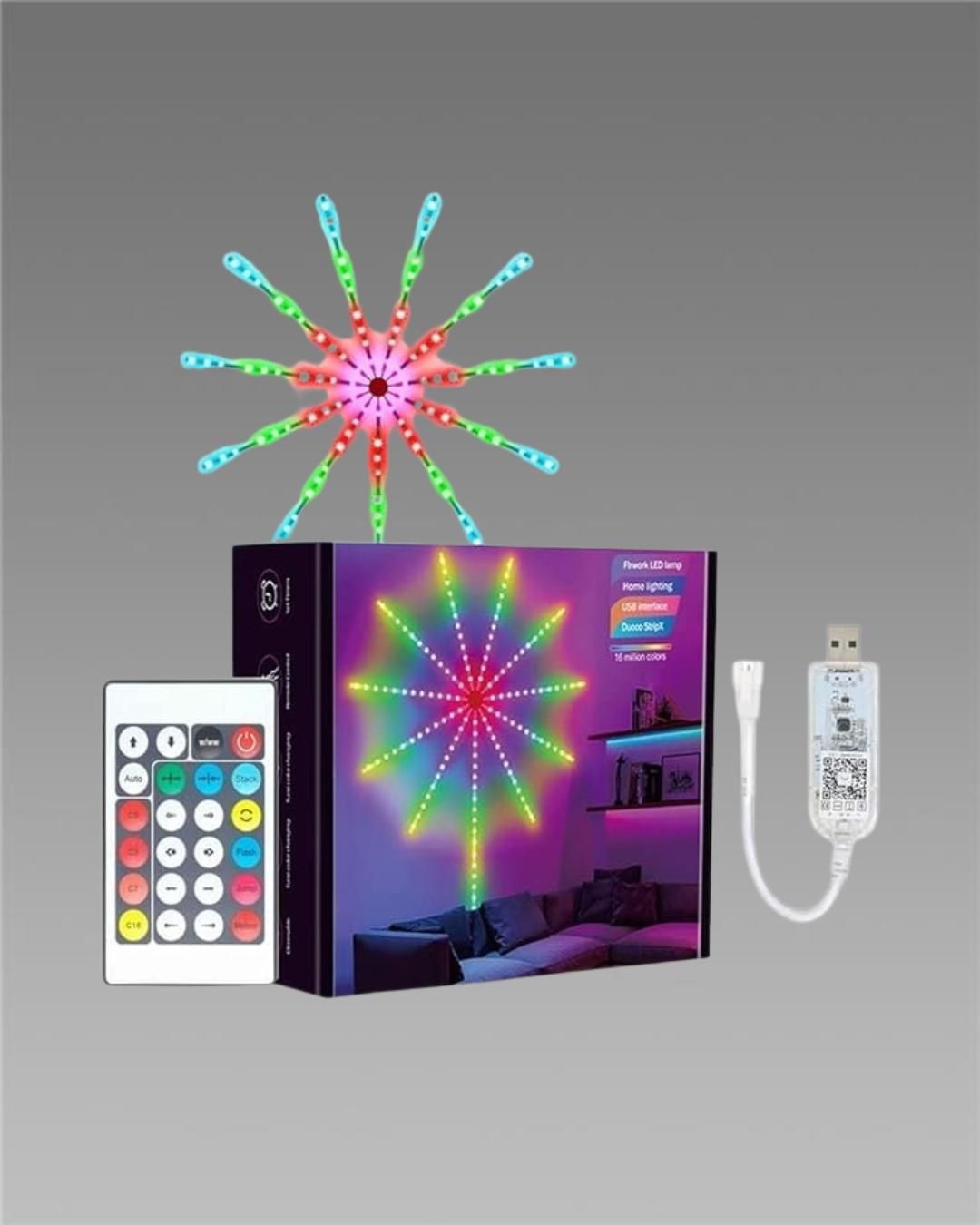 LED Fireworks Light - Gifts4All