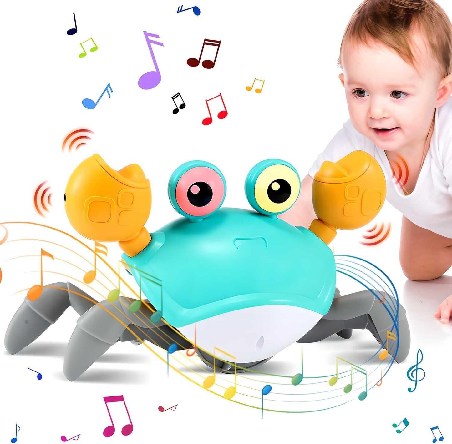 Cute Dancing Crab Toy with USB Rechargeable - Gifts4All