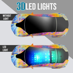 NHR Chargeable 3D Remote ( Assorted Colors )Control Lighting Famous Car for Kids