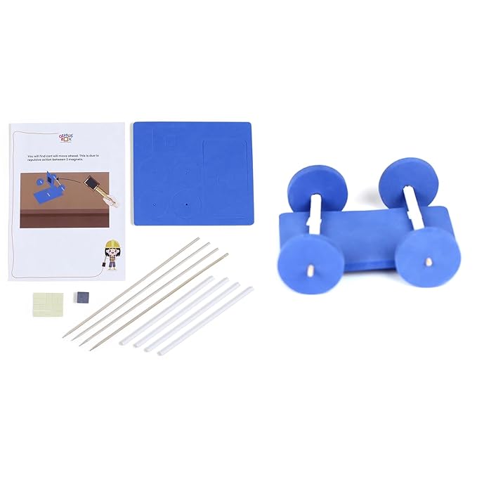 Genius Box  Play some Learning Educational Toy  for 5+ Year Age Marvelous Magnet Science Kit STEM DIY Learning 20 Multi Activity kit - Gifts4All