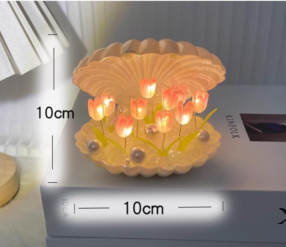 Tulip Night Light Flower Lamp Shell Light - Gifts4All