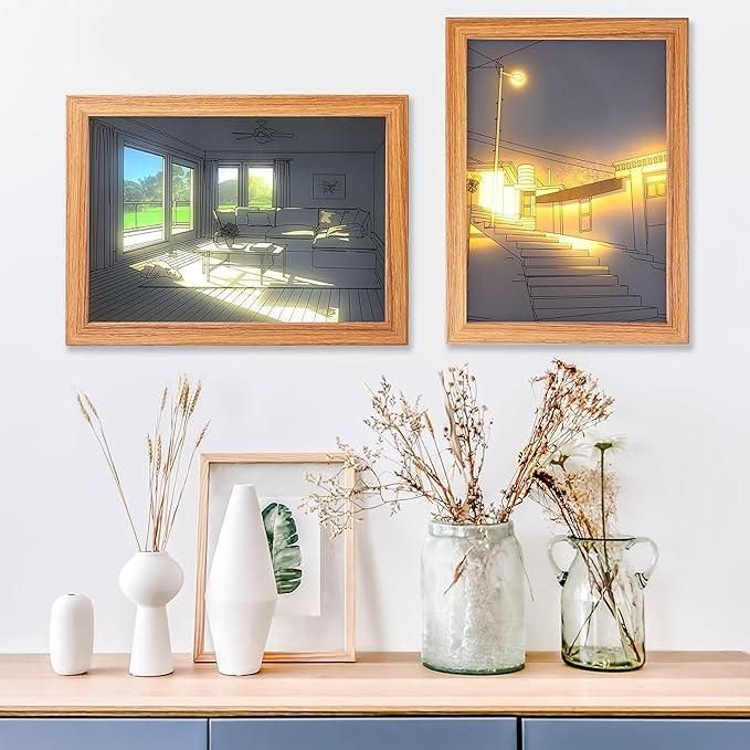 Sunset LED Night Light Painting Decoration - Gifts4All