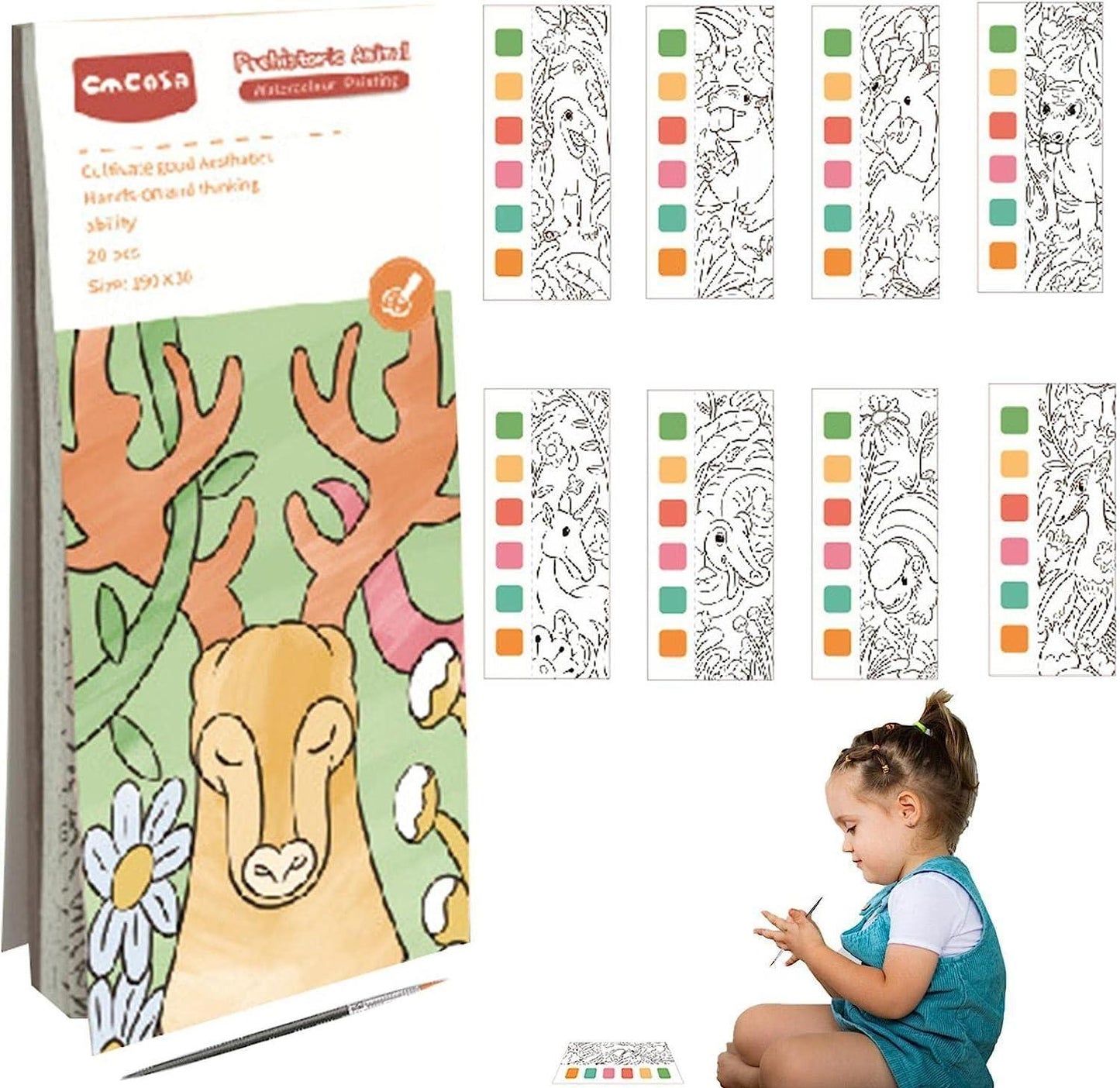 Pocket Watercolour Painting Book - Gifts4All