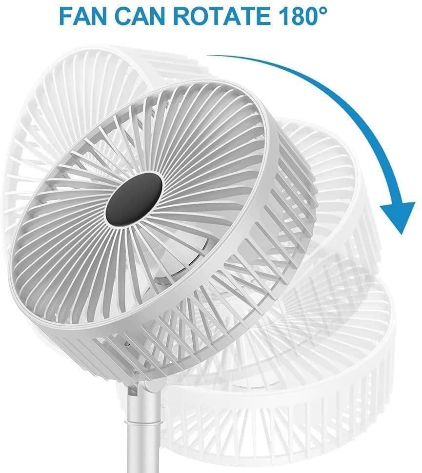 Powerful Rechargeable Table Fan - Gifts4All