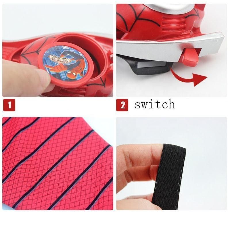 Spiderman Launcher Toy with Spiderman Gloves - Gifts4All