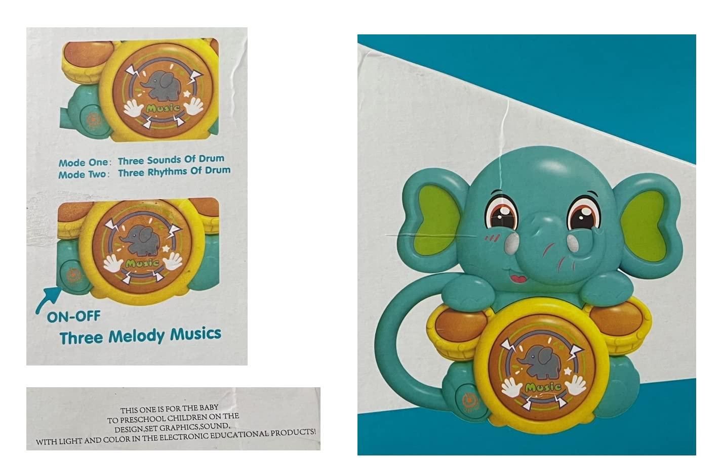 Elephant Musical Instrument Drum Toy for Kids - Gifts4All