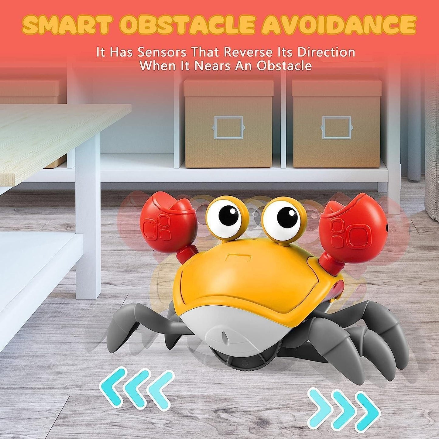 Cute Dancing Crab Toy with USB Rechargeable - Gifts4All