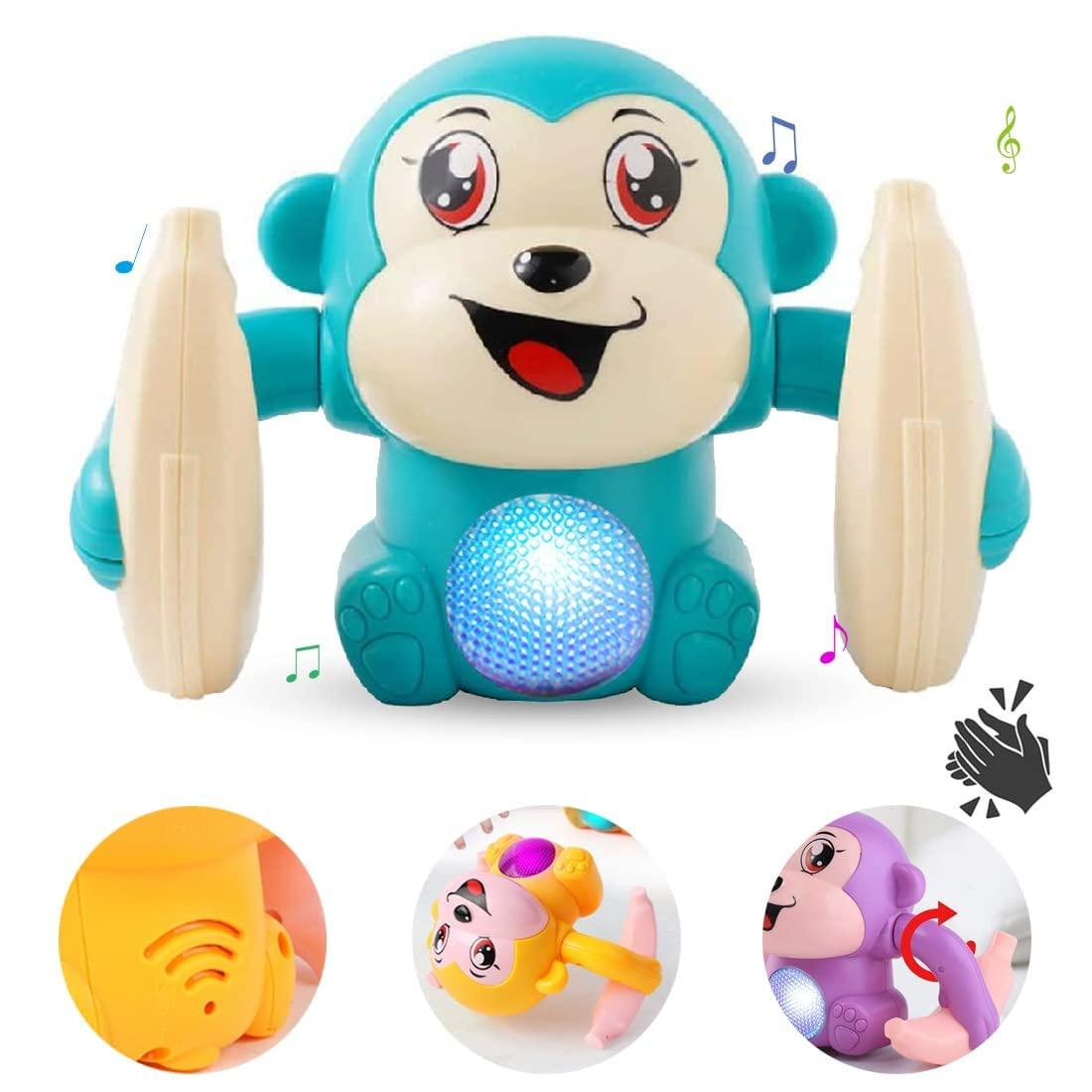 Dancing and Spinning Rolling Doll Tumble Monkey - Gifts4All