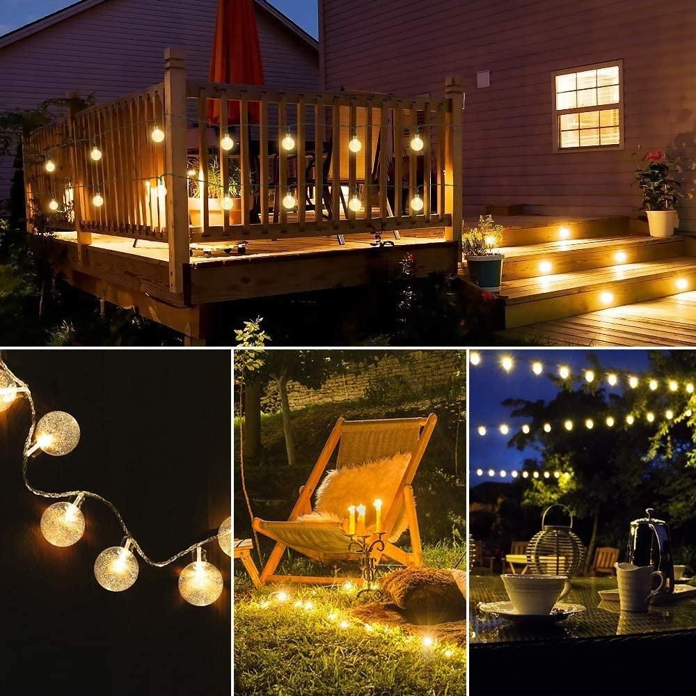 New 16 LED Crystal Balls String Light - Gifts4All