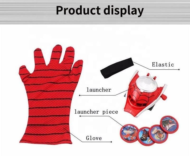 Spiderman Launcher Toy with Spiderman Gloves - Gifts4All