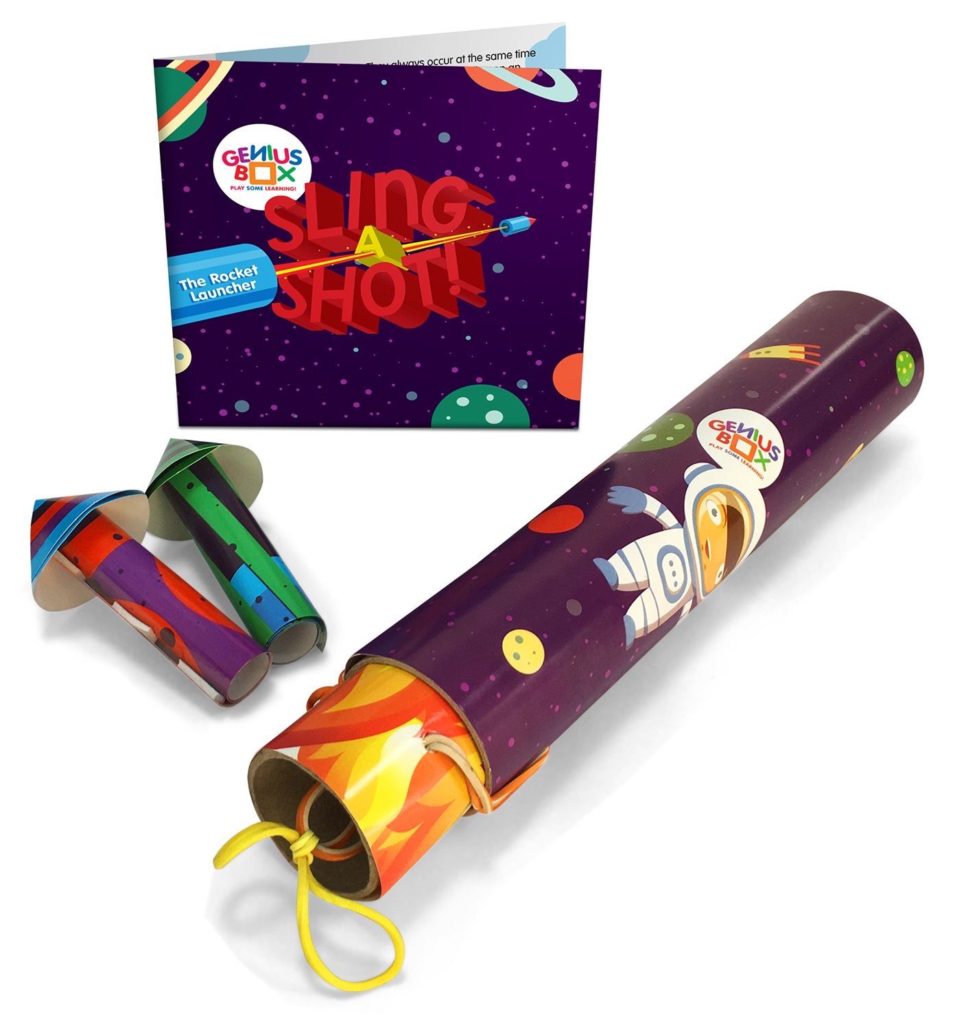 Genius Box Educational Toy for 5+ Year Age: Planes and Rockets DIY, Activity Kit, Learning Kit, Educational Kit, STEM Toy 20 Activity Kit - Gifts4All