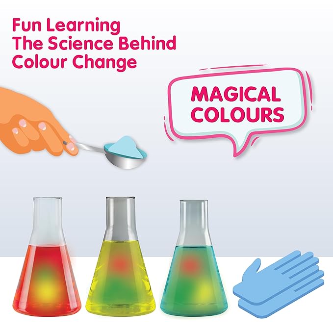 Genius Box - Play some Learning 3 in 1 Activity S.T.E.M Learning Kit for Children Age 7+ : Magical Science Activity Kit