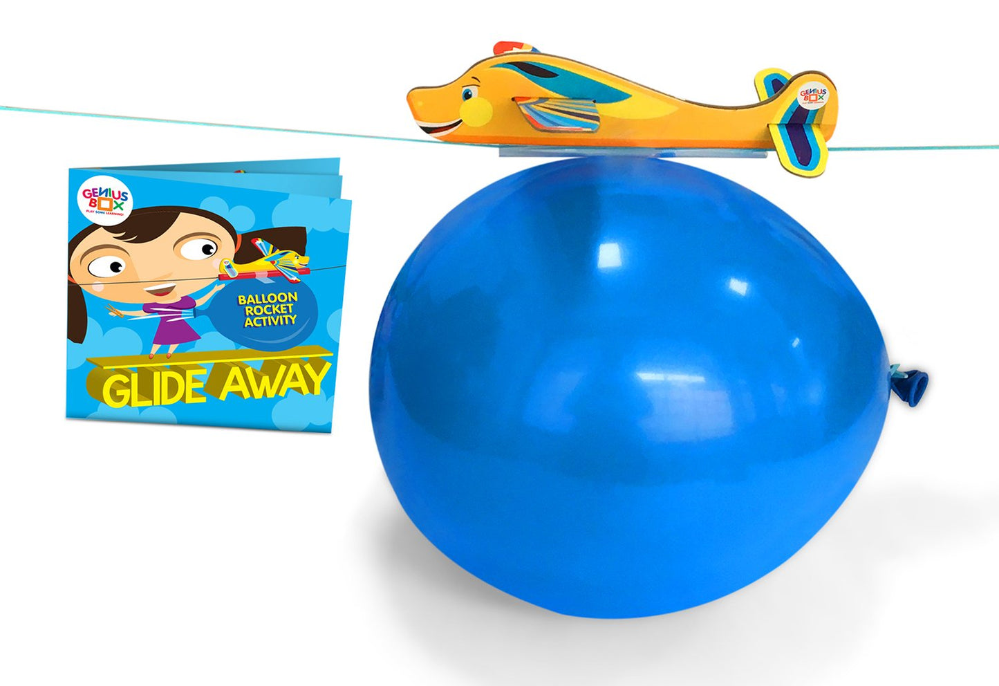 Genius Box Educational Toy for 5+ Year Age: Planes and Rockets DIY, Activity Kit, Learning Kit, Educational Kit, STEM Toy 20 Activity Kit - Gifts4All