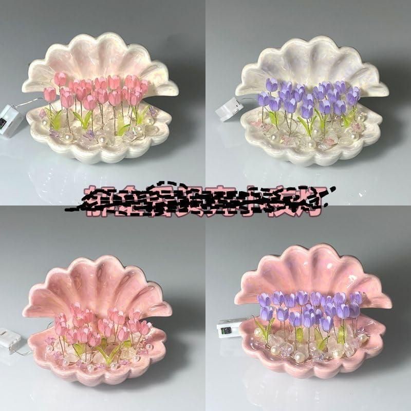 Tulip Night Light Flower Lamp Shell Light - Gifts4All