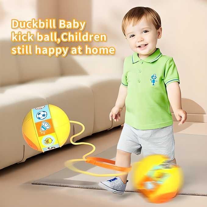 Skip Ball, Portable Foldable Colorful Flash Wheel Swing Ball, Kids Toys - Gifts4All