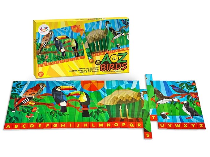 Genius Box Educational Toy for 3 Years and Up: Feathered Friends DIY, Activity Kit, Learning Kit, Educational Kit, STEM Toy - Gifts4All