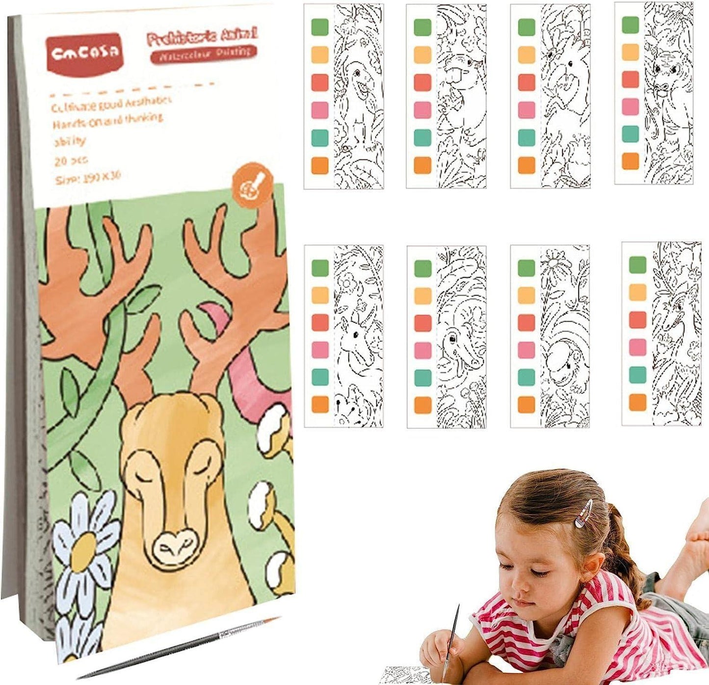 Pocket Watercolour Painting Book - Gifts4All