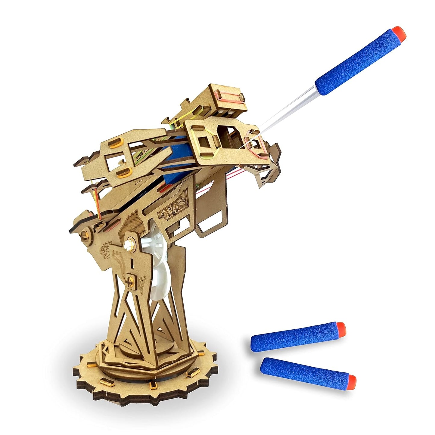 Genius Box - Play some Learning Ballista Launcher Diy Stem Educational Toy & Construction Based Fun Activity Game For Kids, Science Experiment Kit 8 To 14, Best Gift, Activity Kit For Kids - Gifts4All