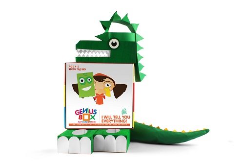 Genius Box - Play some Learning Educational Toy for 5+ Year Age: Discovering Dinosaurs DIY, Activity Kit, Learning Kit, Educational Kit, STEM Toy 16 Activity Kit - Gifts4All
