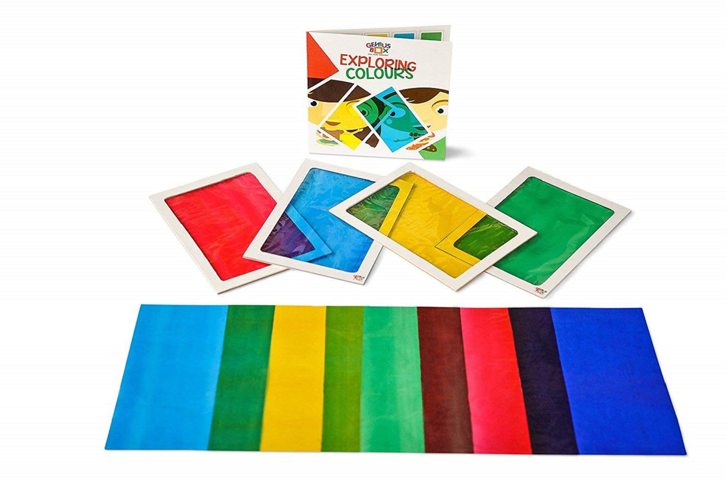 Genius Box - Play some Learning 24 in 1 Activity & Learning Kit for Children Age 3+ : Magical Colours Educational - Gifts4All