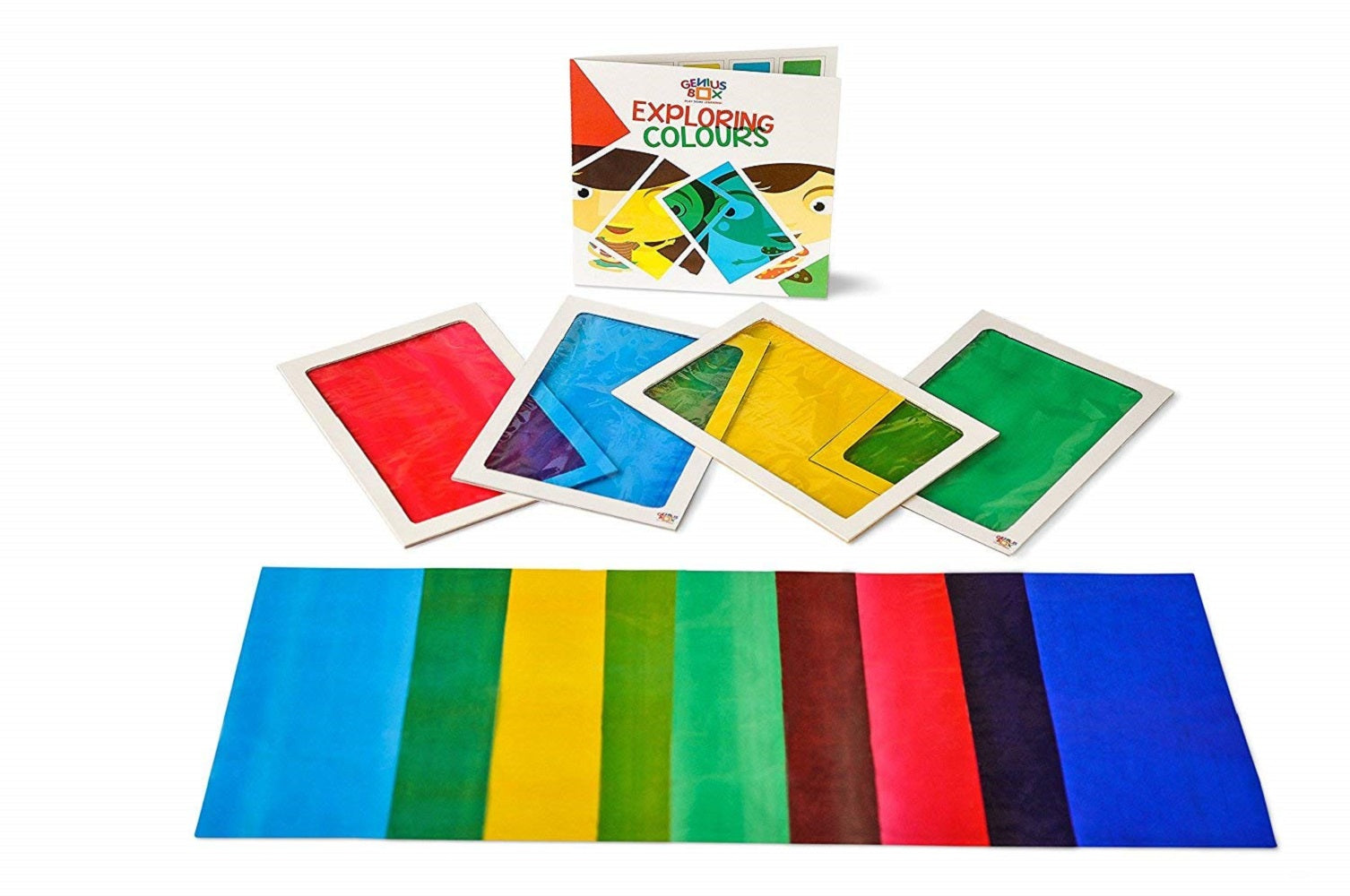 Genius Box - Play some Learning 24 in 1 Activity & Learning Kit for Children Age 3+ : Magical Colours Educational