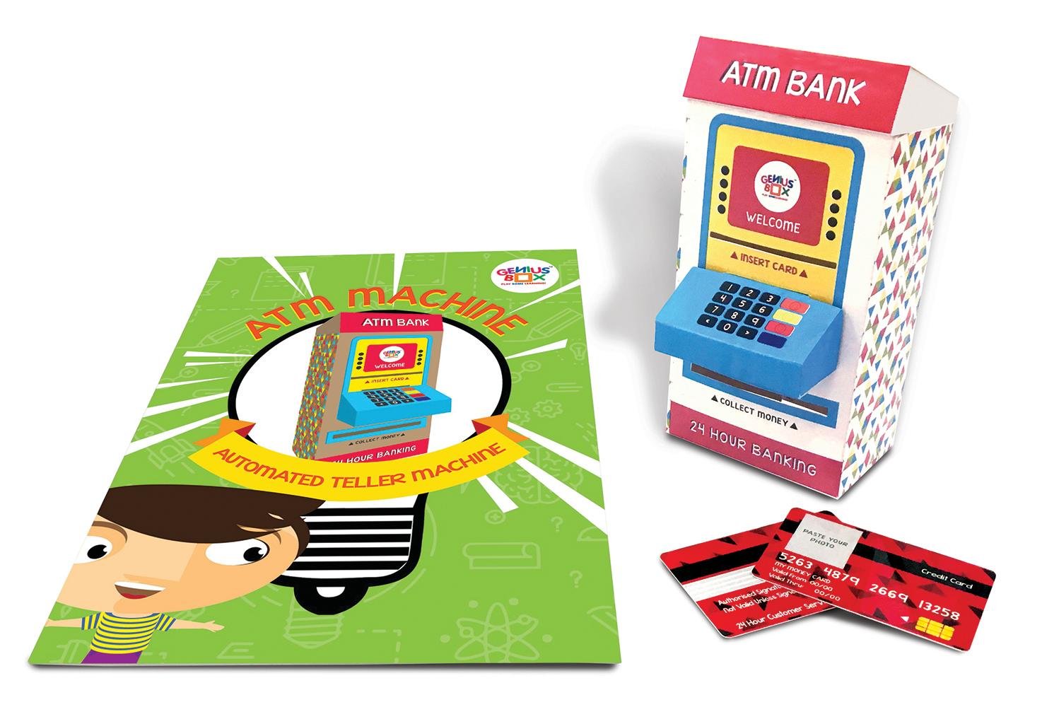 Genius Box - Play some Learning Educational Toy for 8+ Year Age: Tinkering Lab DIY, Activity Kit, Experiment, Learning Kit, Educational Kit, STEM Toy