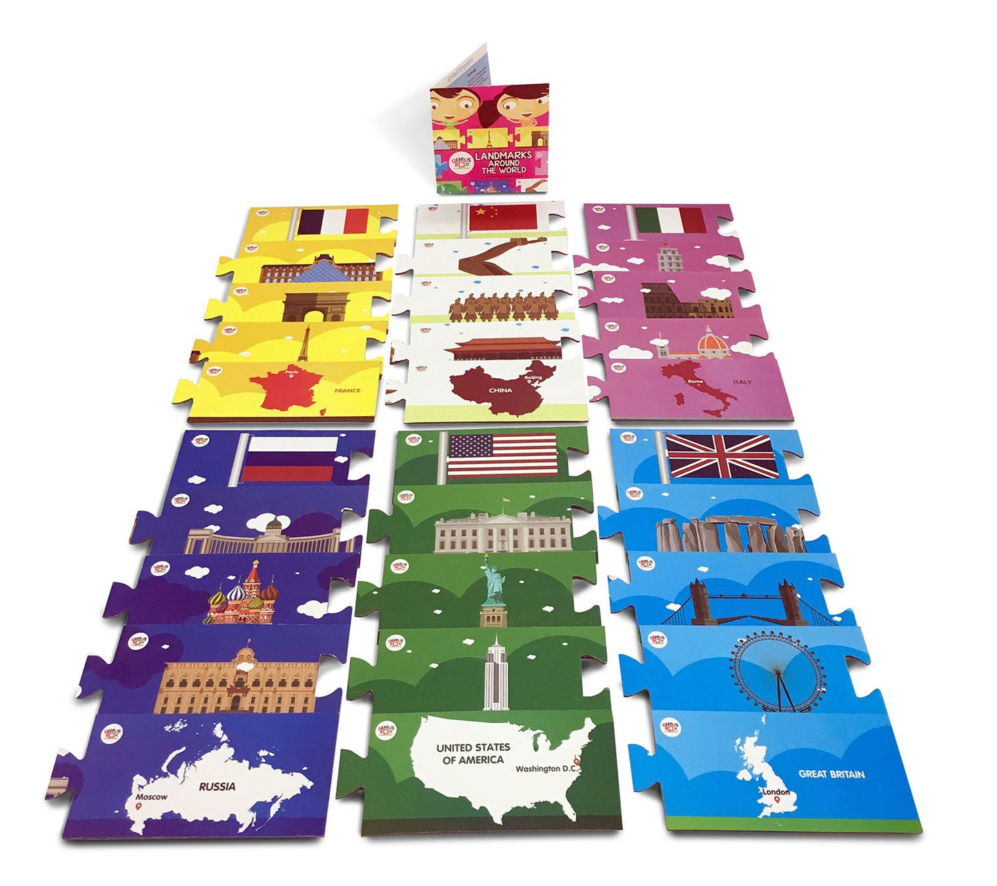 Genius Box Educational Toy for 5+ Year Age: World Wonders DIY, Activity Kit, Learning Kit, Educational Kit, STEM Toy 20 Activity Kit - Gifts4All